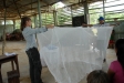 How to hang a bednet 101 in Palestina.