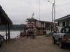 This Lancha boat brought the supplies from Iguitos to Sarami in Peru.