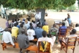 Gathering local leaders & VHTs for training, WAKA, LEGU -ITULA