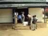 Chidya Sec. - Students work together to carry nets to the dormitories.