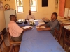 Lukuledi Sec. - Record-keeping at distribution was necessary to keep track of the number of nets each school received.