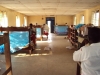 NANGWANDA SEC: Students work eagerly to cover the bunks effectively.
