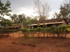 Ndwika Girls' Secondary school's campus is nicer than many boarding schools in Tanzania, but is not immune to the threat of malaria from mosquitoes. Bednets help to meet that challenge.