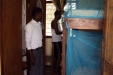 Mvumi School: ... while others continue to work, ensuring that their nets are securely attached to their beds.