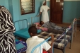 Huruma - It was not uncommon for students to sleep without the protective covering of LLINs prior to this distribution.