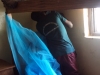 Mwazye Sec - ...while on the bottom bunks, they are secured to the frames of the beds.