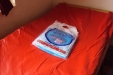 Bereko School: A net is placed on each bed, ready to be installed by its new owner.