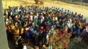 St. John Pi: Students gather at St. John Pi School.