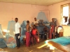 Ndanda Sec. - Students are happy to show off their sleeping area that is now protected by LLINs.