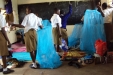 Chunyu Sec: ...and then quickly set to work, putting up their nets.