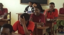 Kijota & Hull: The pupils enjoy learning about key malaria prevention techniques.