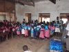 The distributions took place at the Namulonge Primary and Secondary Schools.