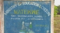 MATEKWE SEC. SCHOOL: Yet another school on the mass distribution list for LLINs.