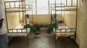 MATEKWE SEC. SCHOOL: Unprotected sleeping area.