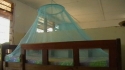 Miteja Sec. School – One of the many beds in Lindi where students will now sleep with a reduced risk of getting malaria.