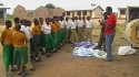 Mnara Sec. School – Students at this boarding school received both a life-saving net and important life lessons in malaria education.
