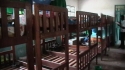 MTAMA SEC: Rows of bunk beds in mass sleeping areas.