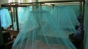 NAMUPA SEMINARY: This crowded sleeping area is no longer a major feeding grown for malaria ridden mosquitoes.