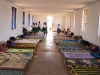 KISIWA SEC: Open, mosquito infested sleeping hall.