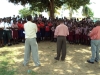 King David Sec. - Students receive education on malaria and LLINs.