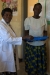 At least 50 bed nets are handed out each week to ensure pregnant mothers are protected at night from mosquito bites.