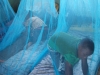 Ulungu - The nets are carefully tucked between the mattress and the floor in dormitories where there are no bed frames.