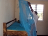 Sepuka, Chuo cha wasioona PIC: Properly hanging nets is essential for reducing the risk of malaria.